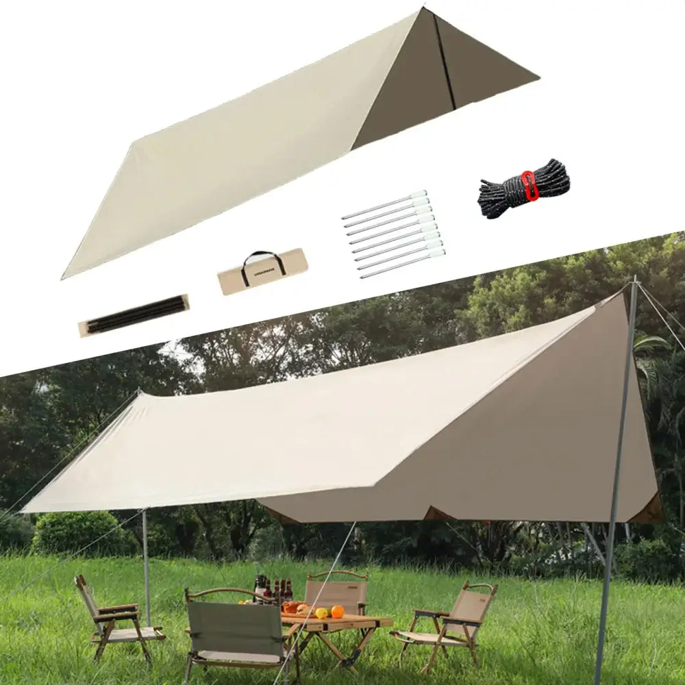 Outdoor Portable Waterproof Tarp 3m x 4m (3 colours available) - SS