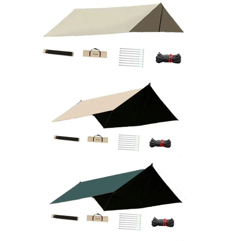 Outdoor Portable Waterproof Tarp 3m x 4m (3 colours available) - SS