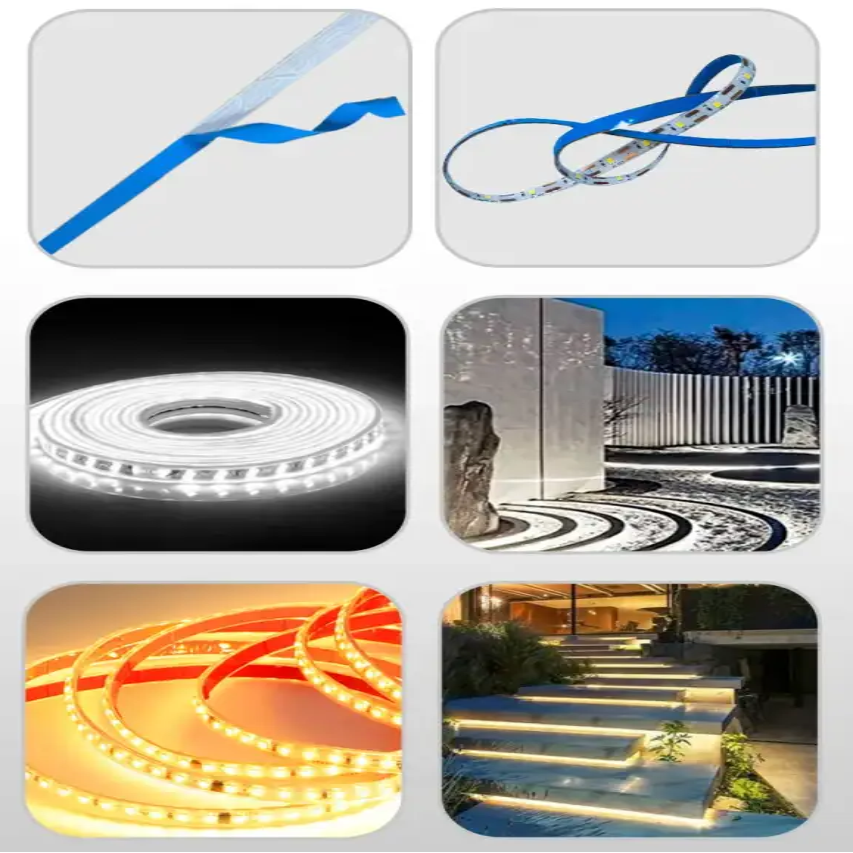 Outdoor Solar LED Strip Light Strip With IP65 Waterproof 5M Light Strip Suitable for Outdoor Courtyard Decoration LED