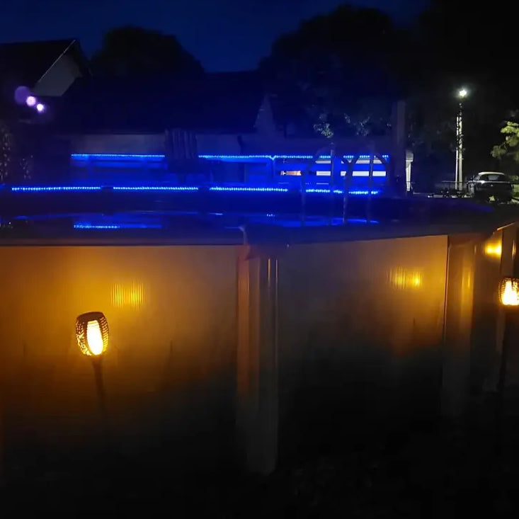 Outdoor Solar LED Strip Light Strip With IP65 Waterproof 5M Light Strip Suitable for Outdoor Courtyard Decoration LED