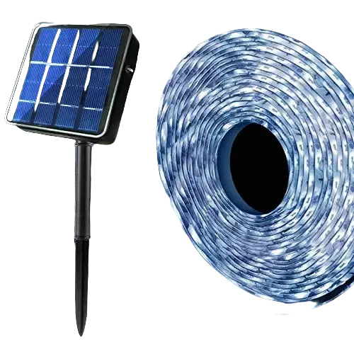 Outdoor Solar LED Strip Light Strip With IP65 Waterproof 5M Light Strip Suitable for Outdoor Courtyard Decoration LED