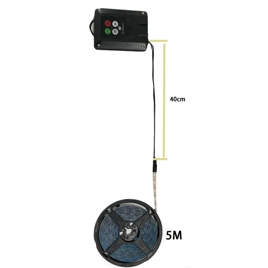 Outdoor Solar LED Strip Light Strip With IP65 Waterproof 5M Light Strip Suitable for Outdoor Courtyard Decoration LED