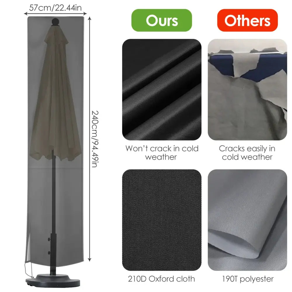 Outdoor Umbrella Cover - SS