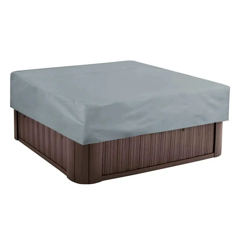 Outdoor Waterproof Hot Tub Cover – 220×220×30cm Square Spa Protector - SS