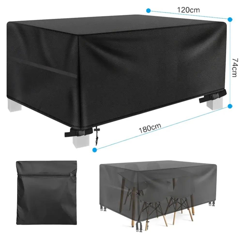 Outdoor Waterproof L-Shape Sofa Cover – Heavy-Duty Weather Protection (different sizes available) - 180x120x74cm / Sofa