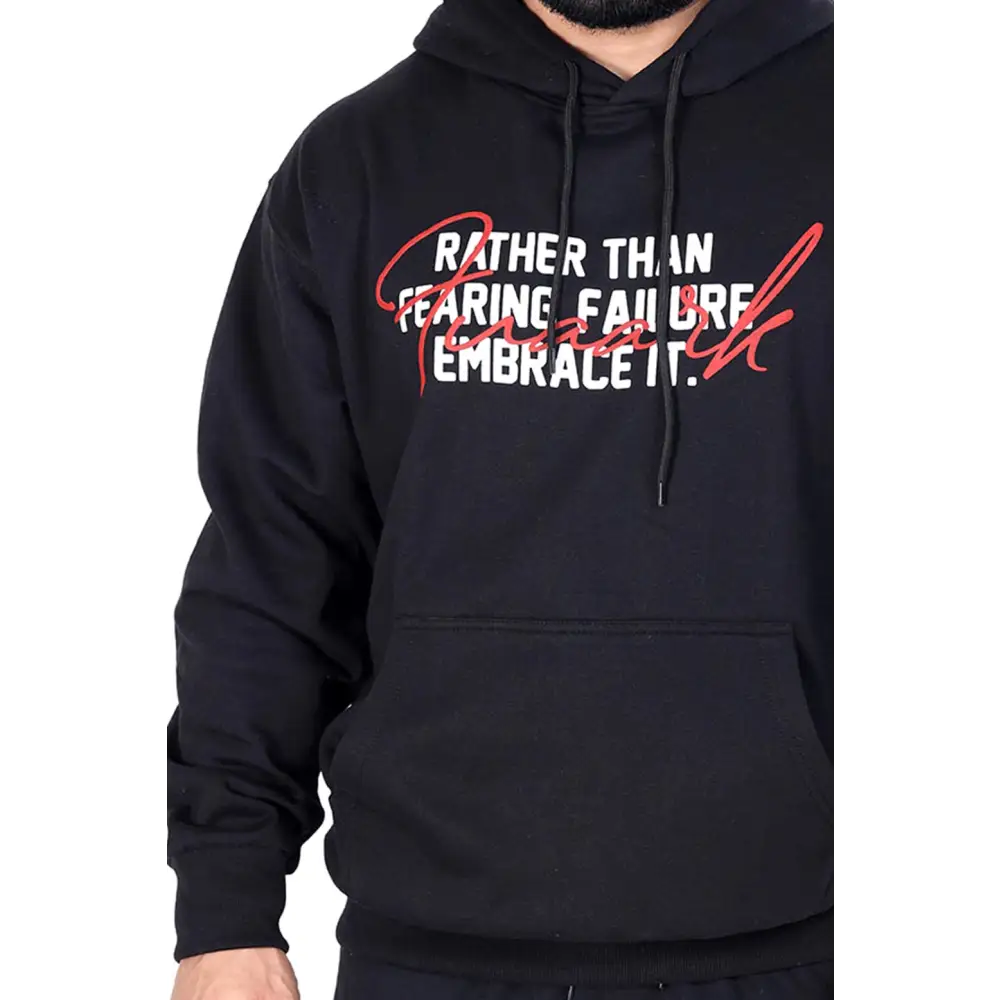 Oversized Frost Hoodie Black