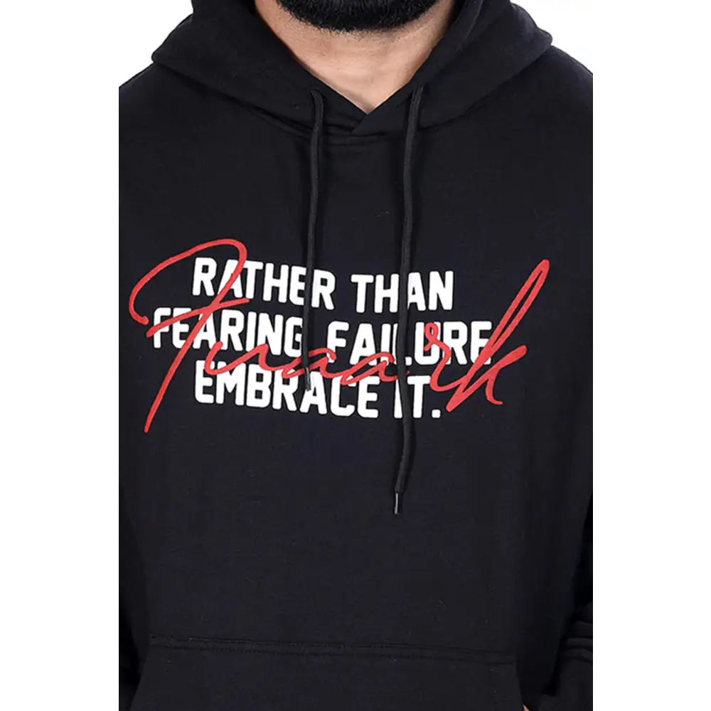 Oversized Frost Hoodie Black
