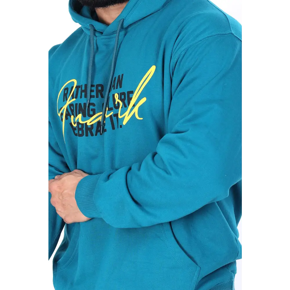 Oversized Frost Hoodie Teal