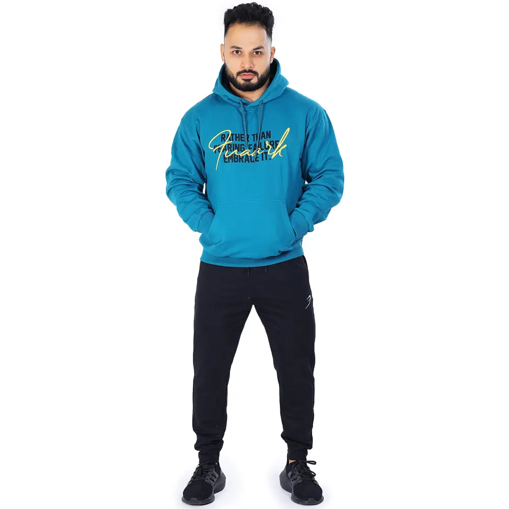 Oversized Frost Hoodie Teal