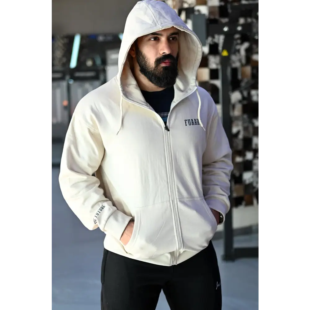 Oversized Frost Jacket Beige