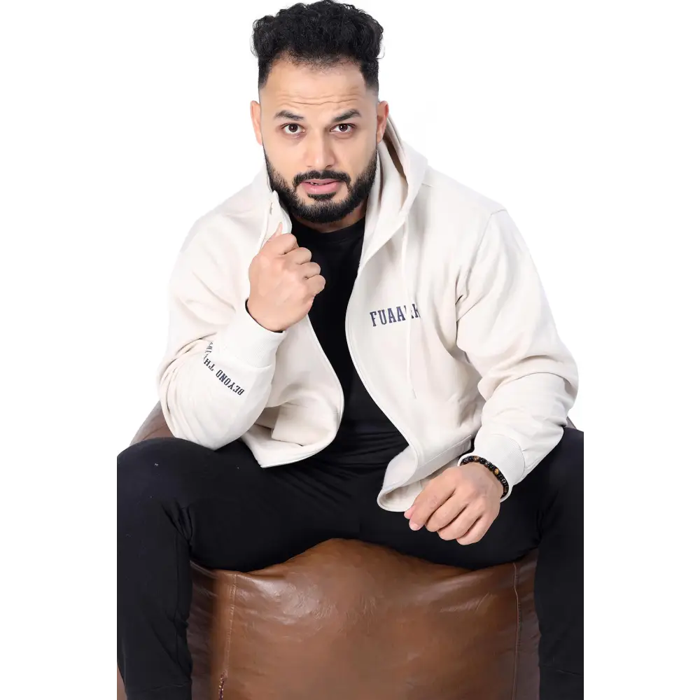 Oversized Frost Jacket Beige
