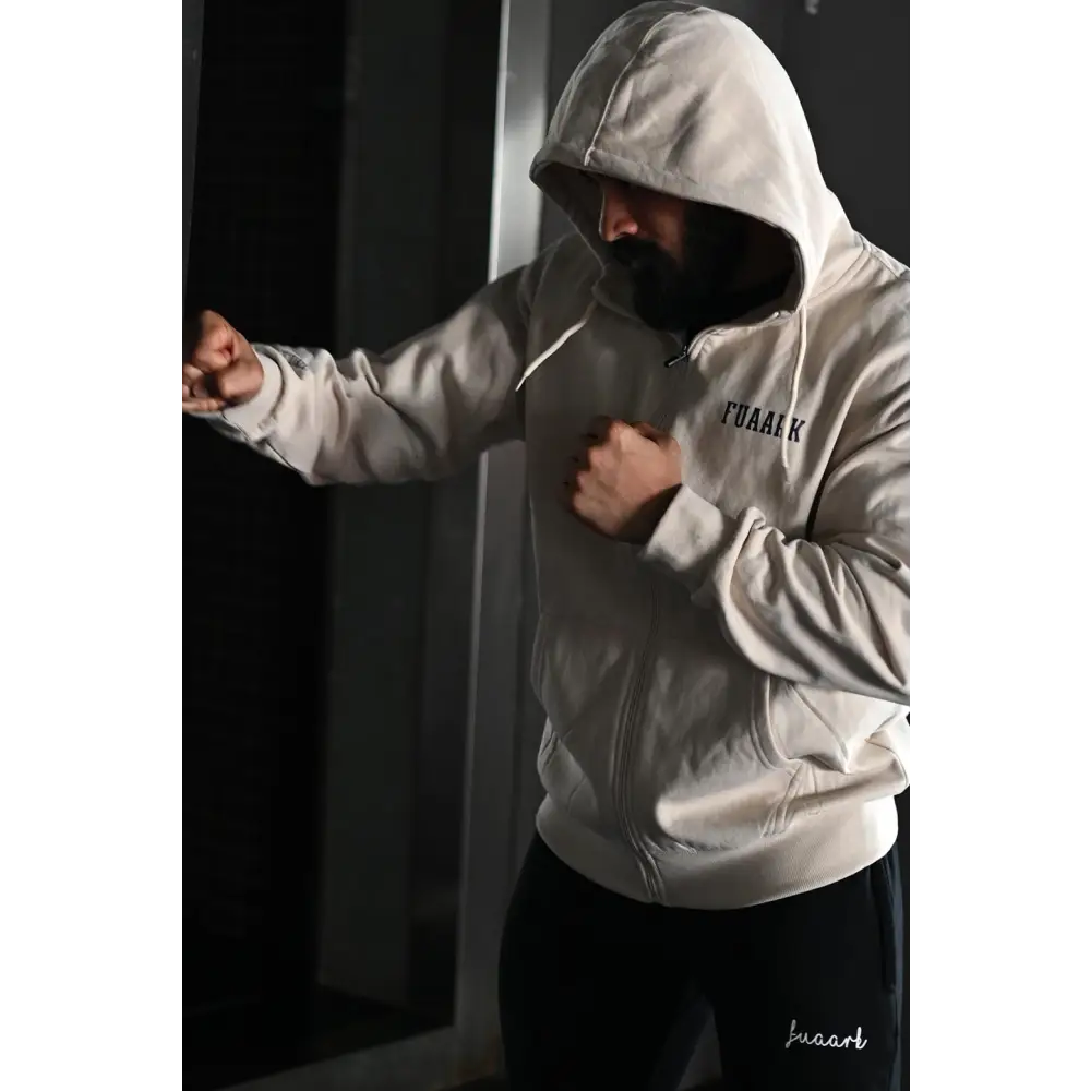Oversized Frost Jacket Beige