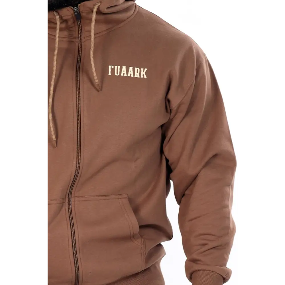 Oversized Frost Jacket Coffee