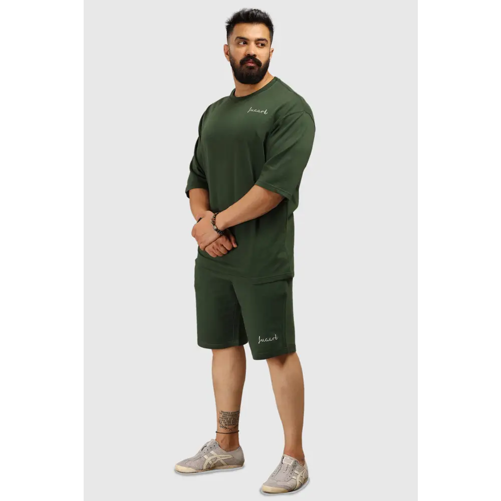 Oversized Shorts Green