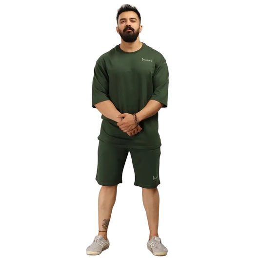Oversized Shorts Green