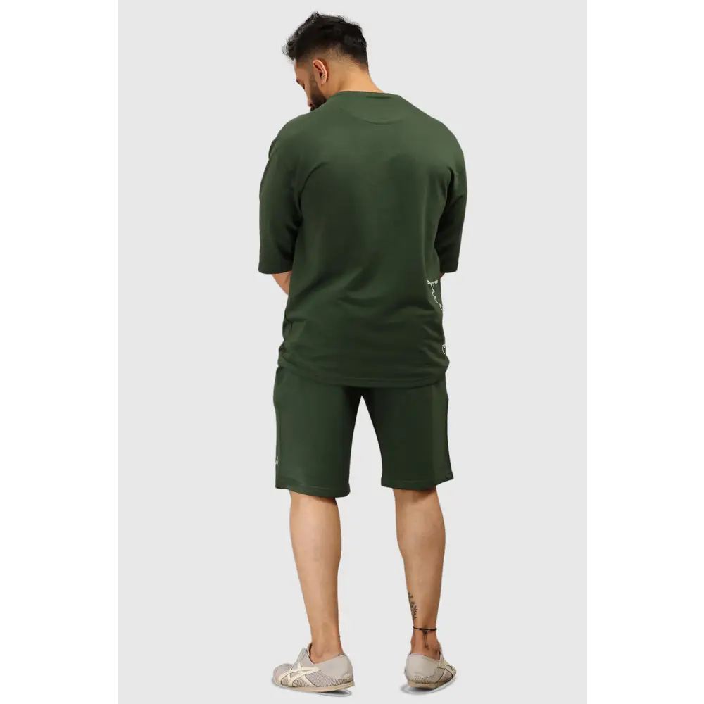 Oversized Shorts Green