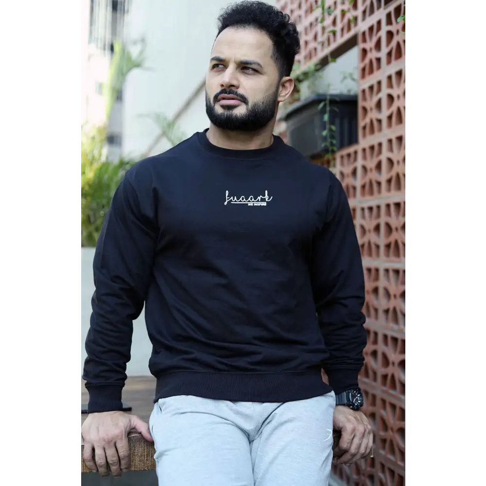 Oversized Sweatshirt Black