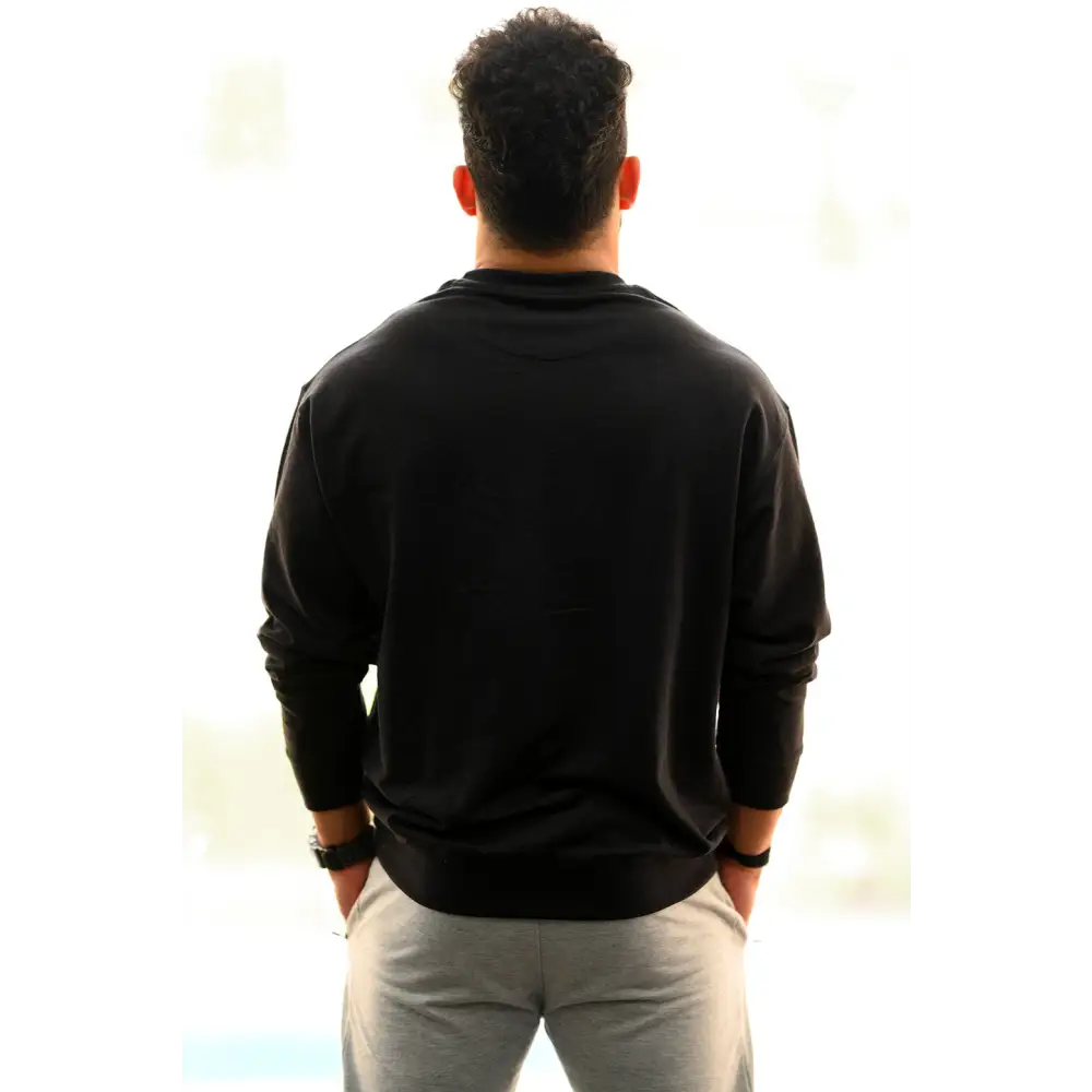 Oversized Sweatshirt Black