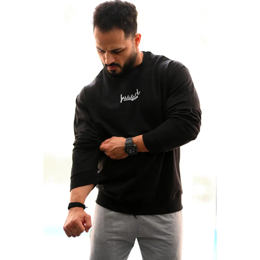 Oversized Sweatshirt Black