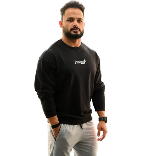 Oversized Sweatshirt Black
