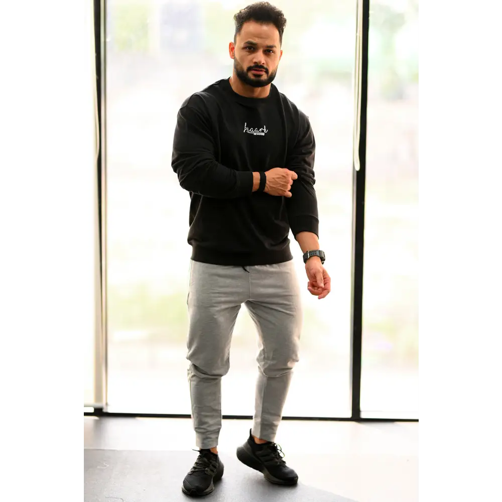 Oversized Sweatshirt Black
