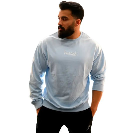Oversized Sweatshirt Sky Blue