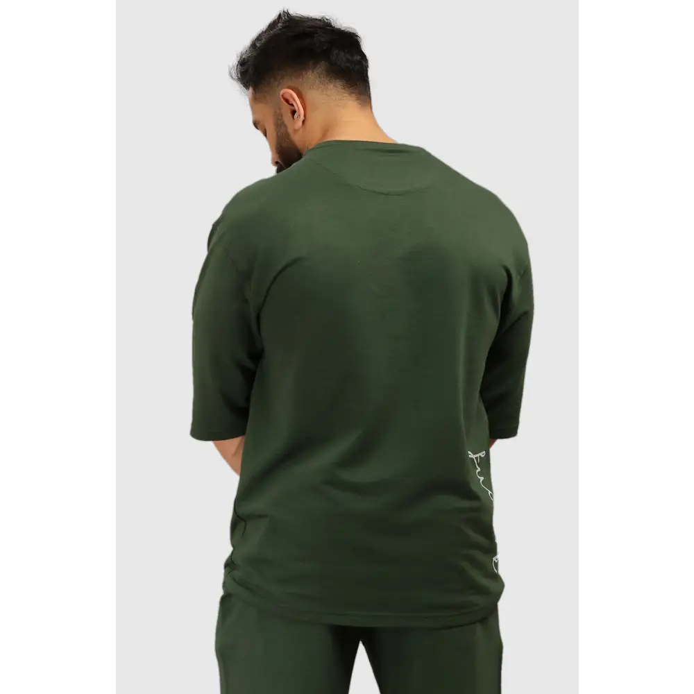Oversized T-shirt Green