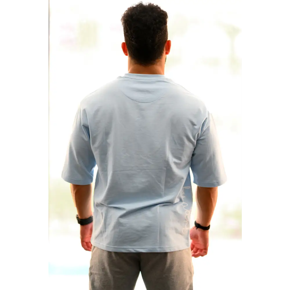 Oversized T-shirt Sky Blue