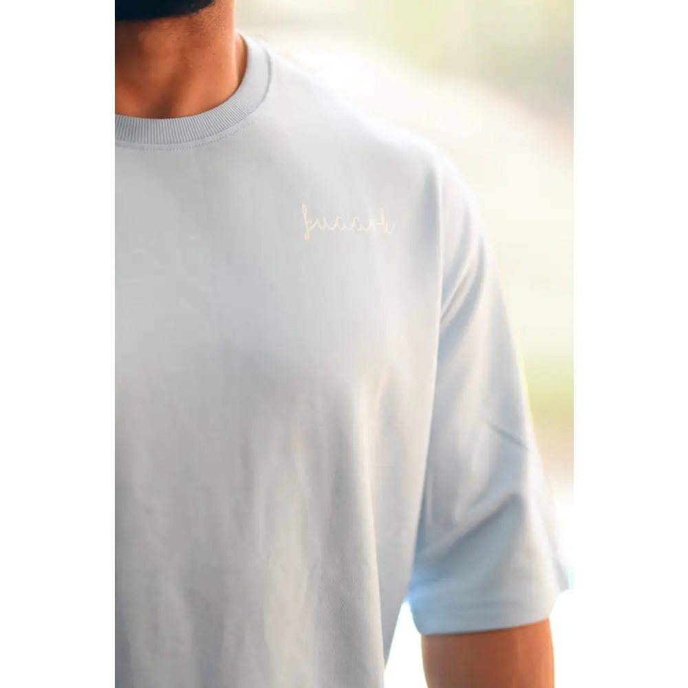 Oversized T-shirt Sky Blue