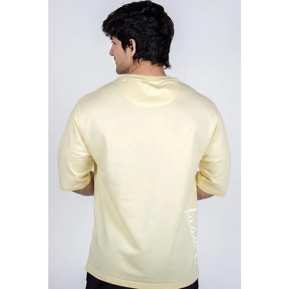 Oversized T-shirt Yellow