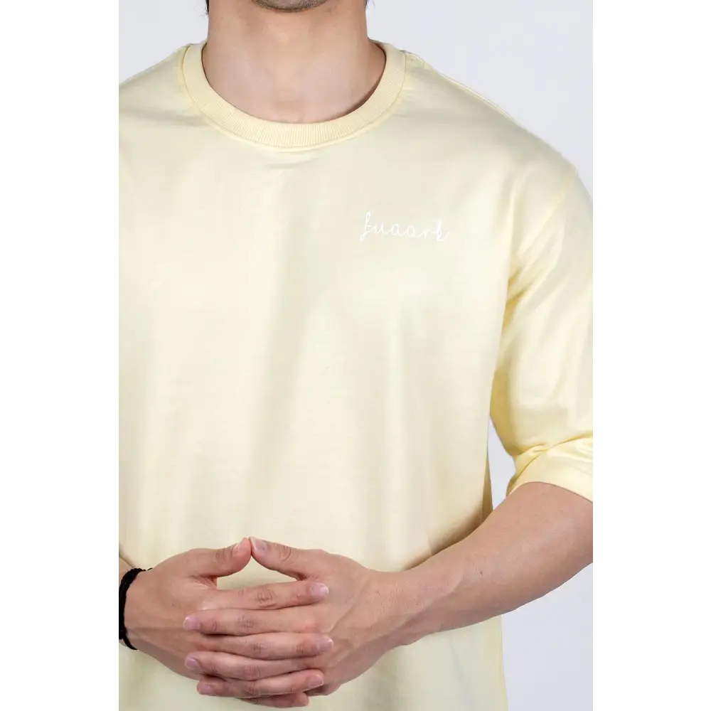 Oversized T-shirt Yellow