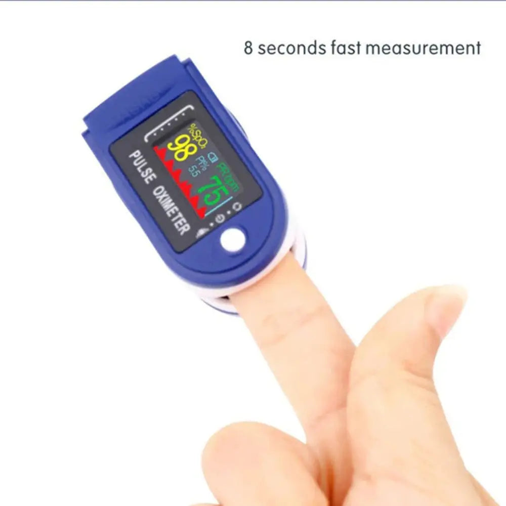 Oximeter – Finger Clip With Digital LED Display Upgraded Screen