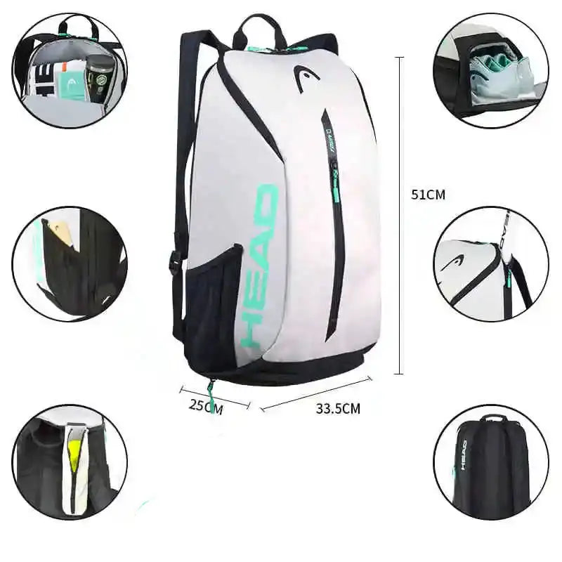 Padel Racket / Tennis Racket Backpack (5 colours available) - 9eight5