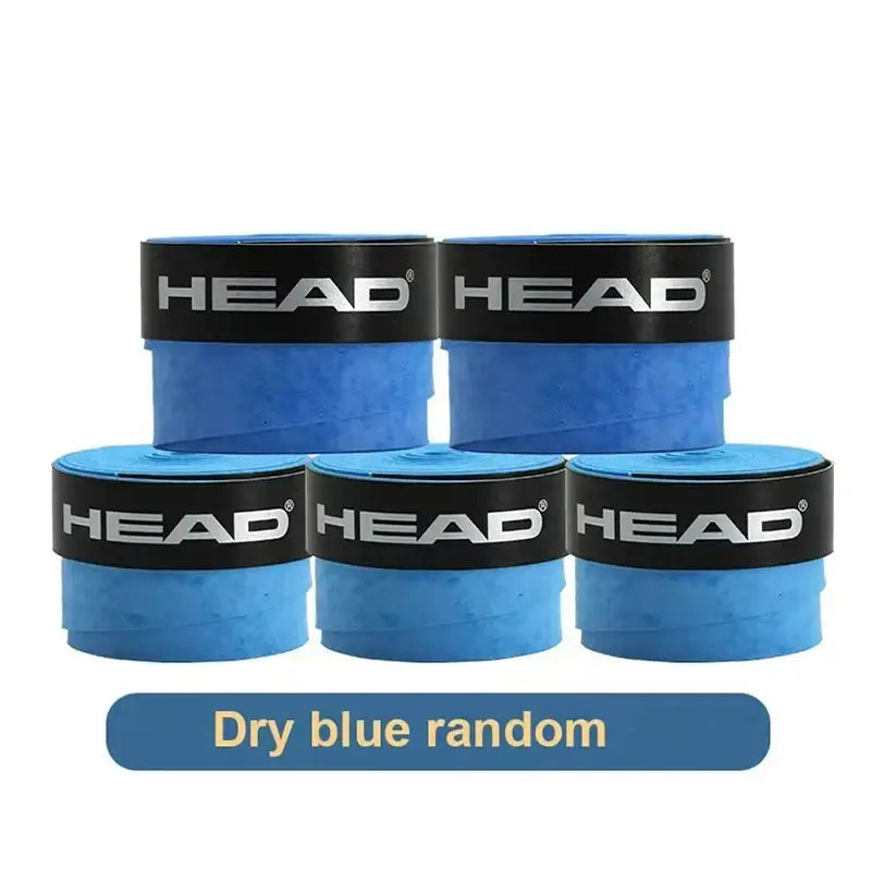 Padel Racket / Tennis Racket Non-Slip Sweat Absorbing Grip Tape (5 Pcs) - Dry Blue2 - 9eight5
