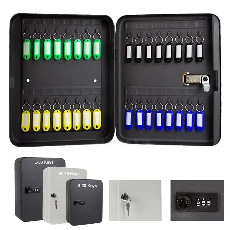 Password Key Lock Storage Box (different sizes available) - SS