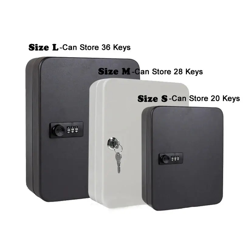 Password Key Lock Storage Box (different sizes available) - SS