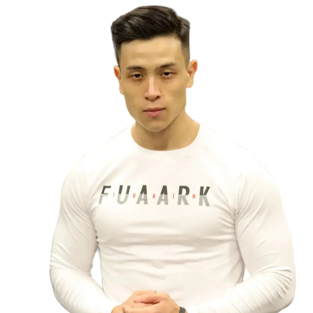 Peak Fullsleeves T-shirt White - Tshirts