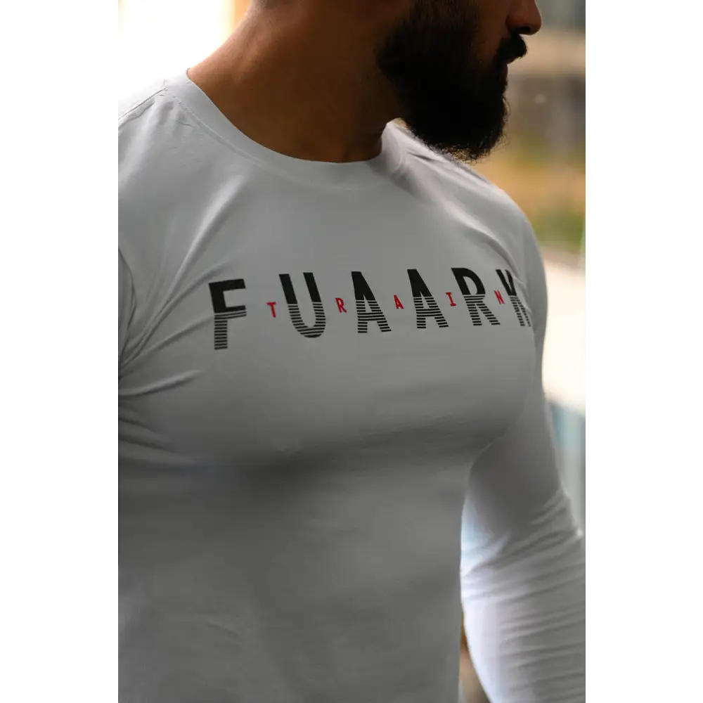 Peak Fullsleeves T-shirt White - Tshirts