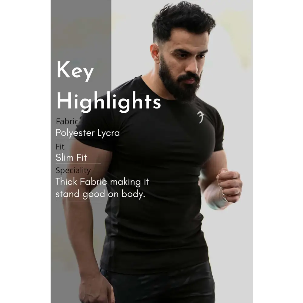 Performance T-shirt Black - Tshirts