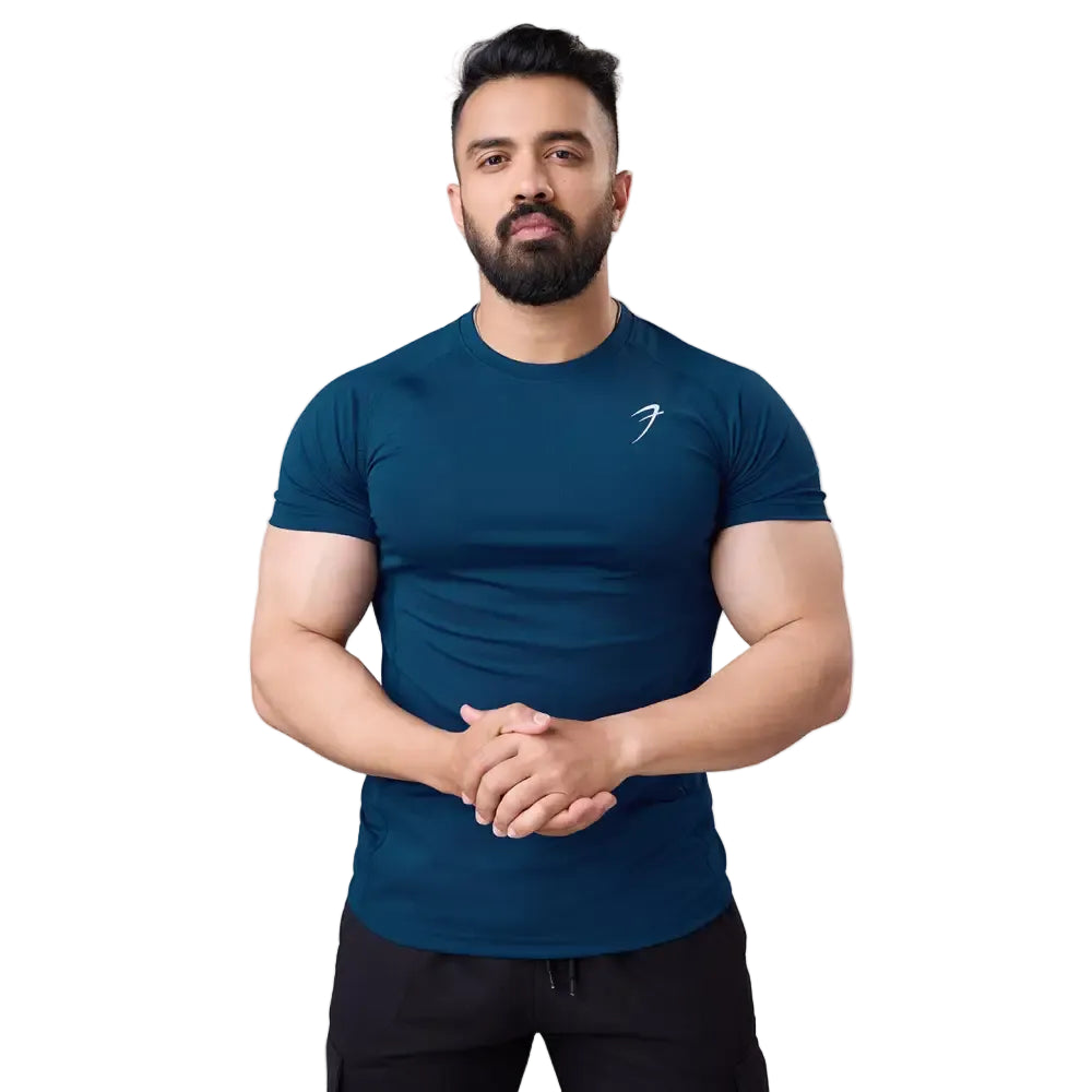 Performance T-shirt Teal - Tshirts