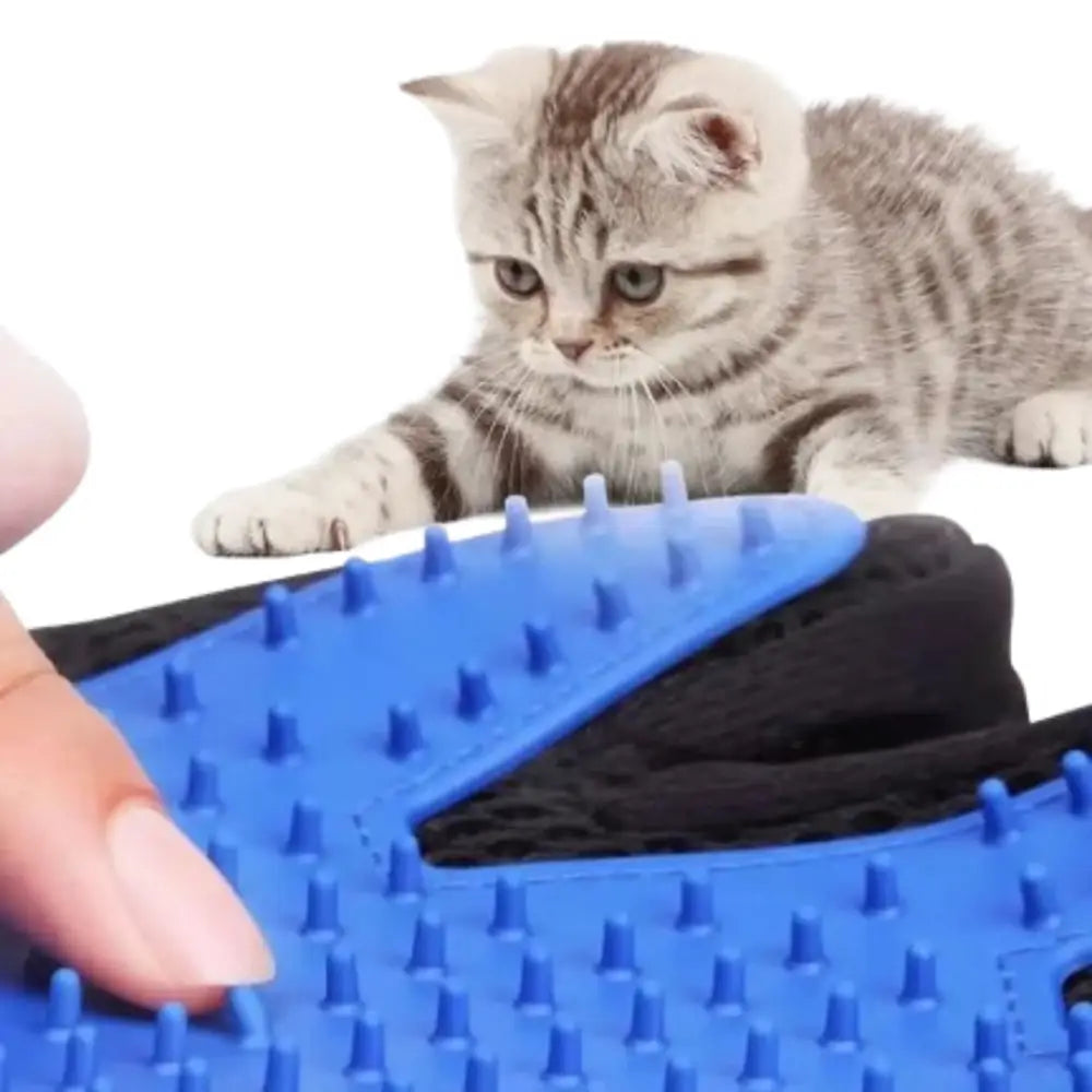 Pet Grooming Gloves (1/2PCS) – Two-Sided Hair Removal - SS