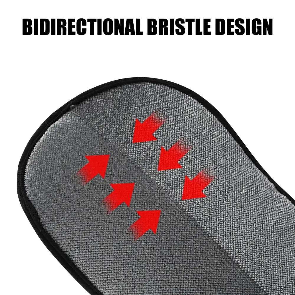 Pet Hair Removal Gloves – Reusable Double-Sided - Black / 20x15 cm - SS