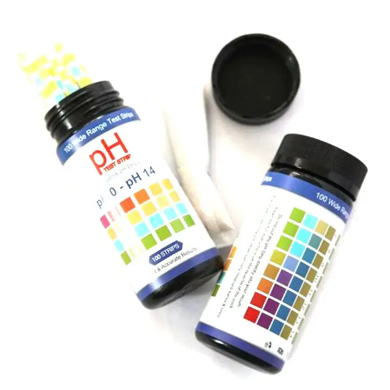 PH Test Strips – 0-14 / 4.5-9.0 Range 100/150 Strips for Saliva & Urine Testing - HBC