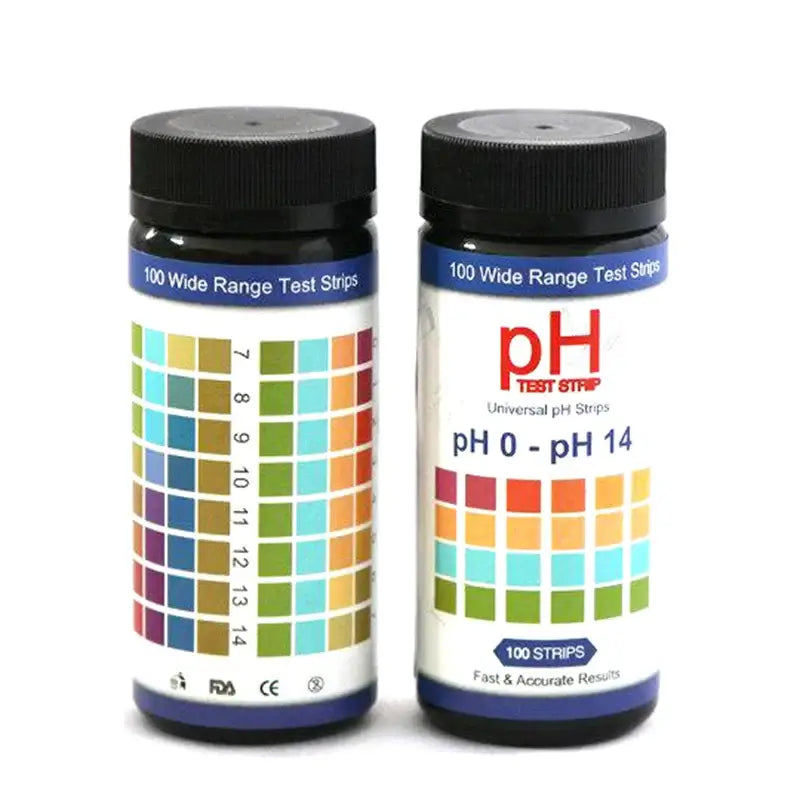 PH Test Strips – 0-14 / 4.5-9.0 Range 100/150 Strips for Saliva & Urine Testing - HBC
