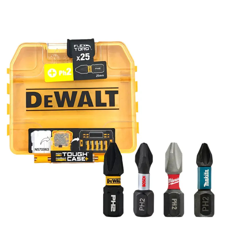 PH2 HSS Metal Drill Bits Set (25mm) (4 types of sets available) - Mix PH2 25MM 4PC Box - HBC