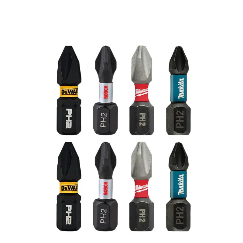 PH2 HSS Metal Drill Bits Set (25mm) (4 types of sets available) - Mix PH2 25MM 8PC - HBC