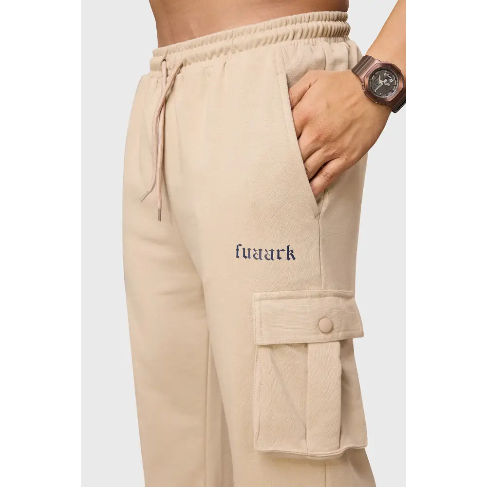 Pinnacle Pocket Pants Beige - Joggers