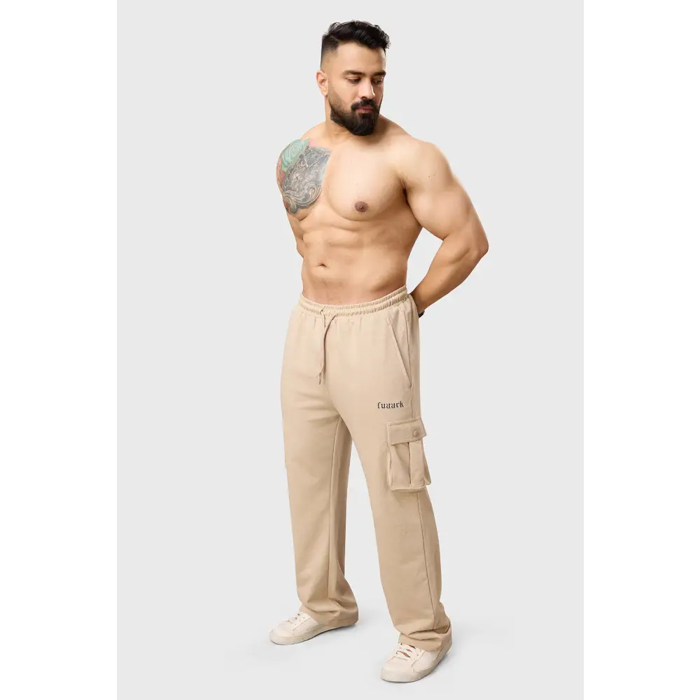 Pinnacle Pocket Pants Beige - Joggers