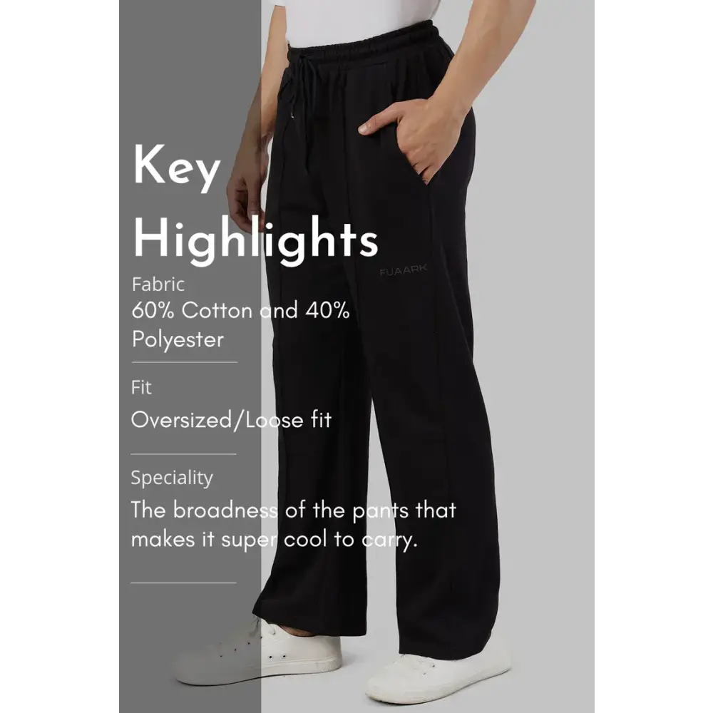 Pinnacle Straight Pants Black - Pants