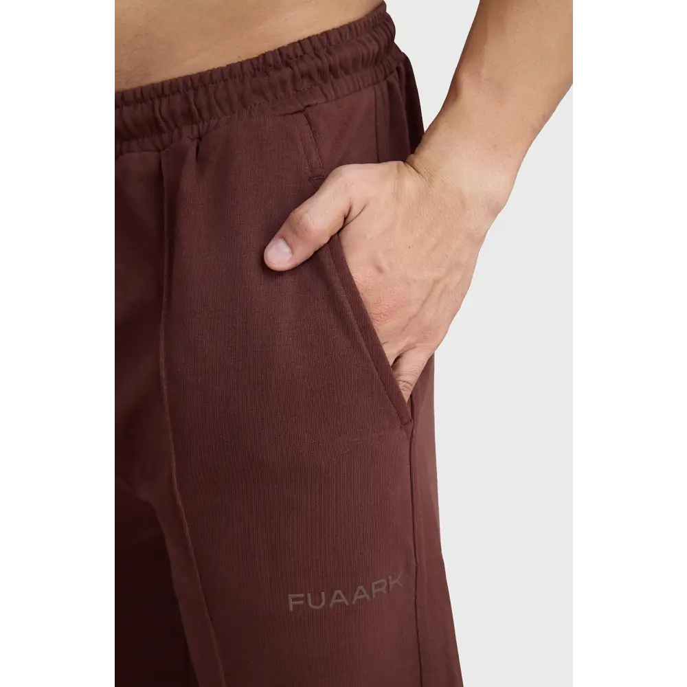 Pinnacle Straight Pants Brown - Joggers